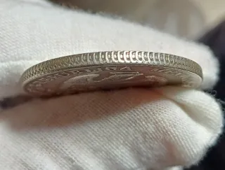 8 Reales Plata México 1894