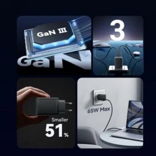 Cargador Vention 65W FERW0-EU Tipo C