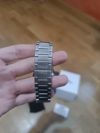 Reloj Tissot PRX automático color Plata Nuevo con