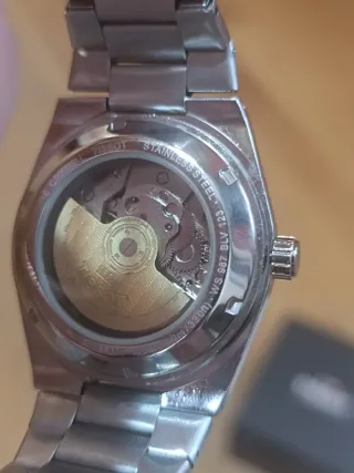 Reloj Tissot PRX automático color Plata Nuevo con