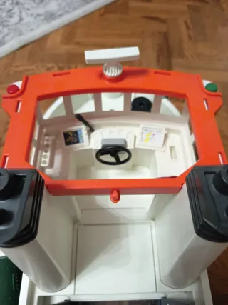 Barco Salvamento Playmobil con Accesorios