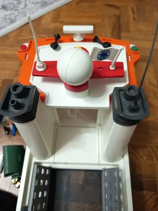 Barco Salvamento Playmobil con Accesorios