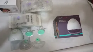 Sacaleches Eléctrico Elvie Pump Portátil Blanco.