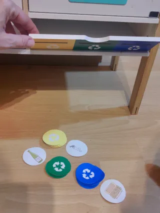 Cocina de madera infantil