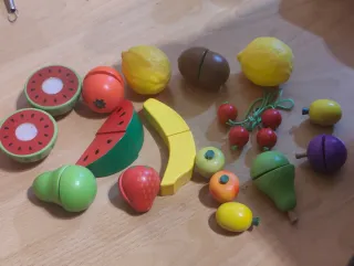 Cocina de madera infantil