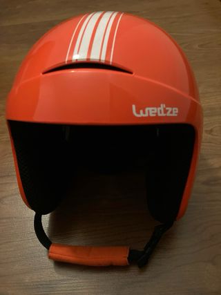 Casco da sci arancione per bambino