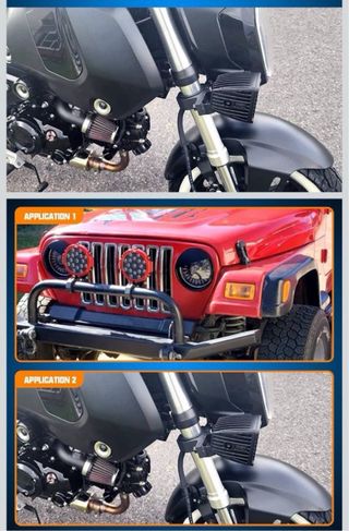 Soportes Faros Coche 4x4 - Nuevos