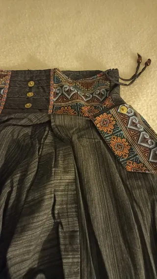 Pantalones boho talla única