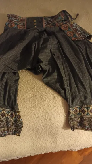 Pantalones boho talla única