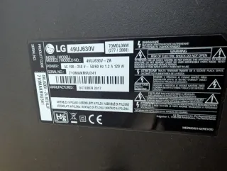 TV LG 49 Negra