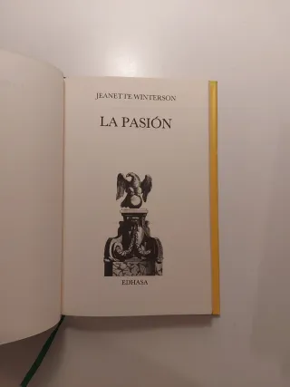 La pasión. Traducción de Elena Rius.