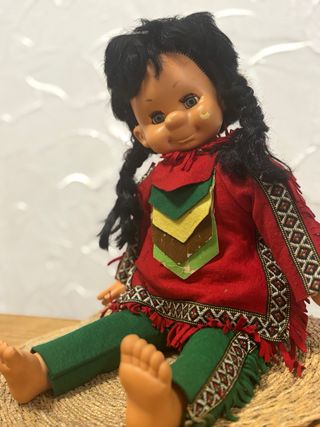 Muñeca india pitirola de bb