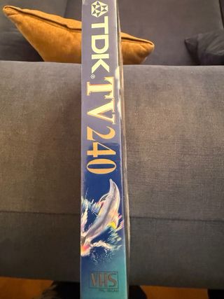 Cinta VHS TDK 240 4 Horas