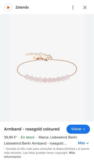 Pulsera Liebeskind Berlin Cuarzo Rosa