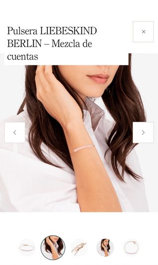 Pulsera Liebeskind Berlin Cuarzo Rosa