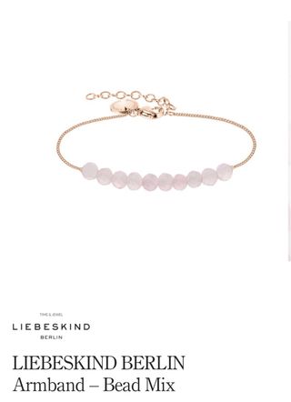 Pulsera Liebeskind Berlin Cuarzo Rosa