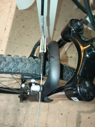 Bicicleta Rockrider 24" niño verde fluorescente