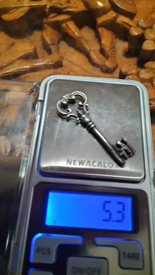 Colgante Llave Plata 925