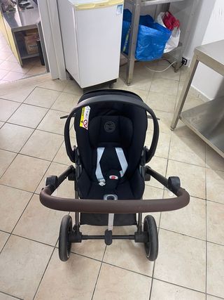 Trio Cybex Eos Lux con accessori
