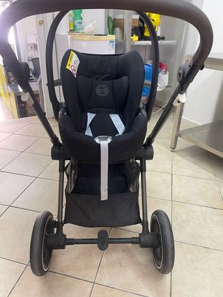Trio Cybex Eos Lux con accessori