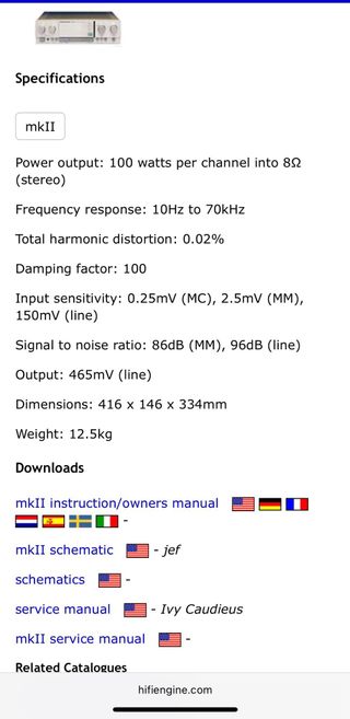 Amplificador Marantz PM-64