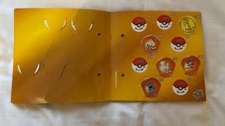 Caderneta Pokémon Tazos 3 Matutano
