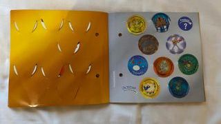 Caderneta Pokémon Tazos 3 Matutano