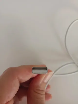 Cargador Apple iPhone Blanco