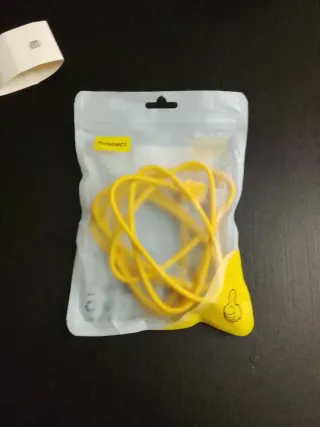 Cable de carga rápida amarillo 1.8m