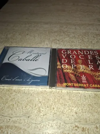 2 CDs Montserrat Caballé Clásica Ópera