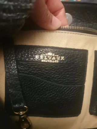 Bolso Delvaux Negro Piel