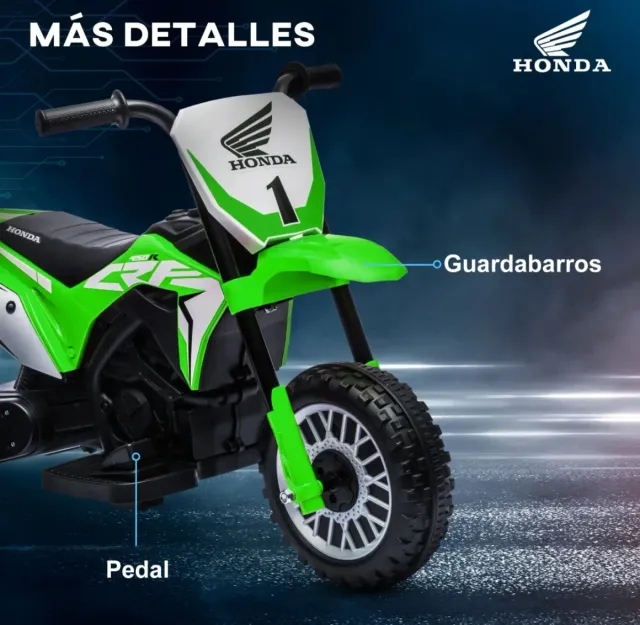 Moto Eléctrica Infantil Honda CRF 450R