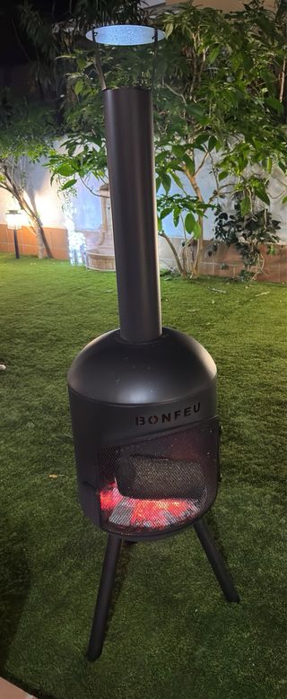 Estufa/Chimenea Exterior Bonfeu Negra