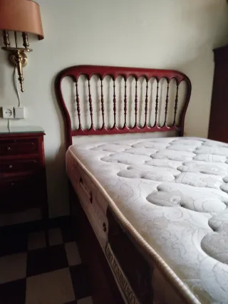 Cama canapé madera 90cm + colchón