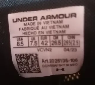 Zapatillas Under Armour Hombre Negras/Verdes