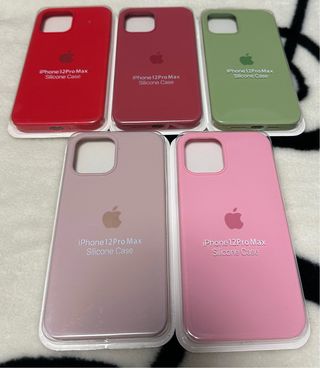 Fundas iPhone 12 Pro Max Silicone