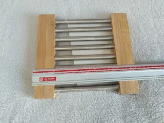 Salvamanteles Kesper Extensible Bambú y Metal