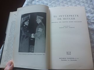 El intérprete de Hitler. Memorias Dr. E. Dollmann