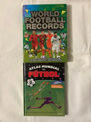 Pack de 2 libros de fútbol