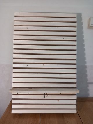 Tapacontador de madera