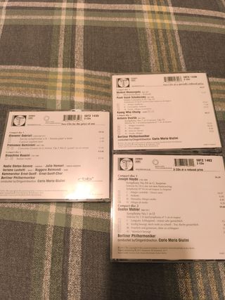 Carlo Maria Giulini - 3 CD di Musica Classica