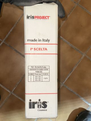 Lotto di piastrelle varie