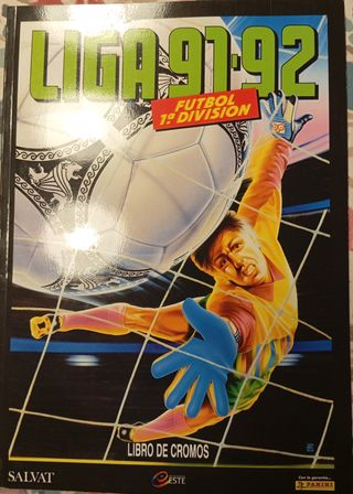 Álbum Liga Panini 91-92 Facsímil