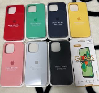 Fondine in silicone per iPhone 14 Pro Max (7 colori)