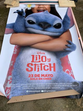 Lona Película Lilo y Stitch Disney