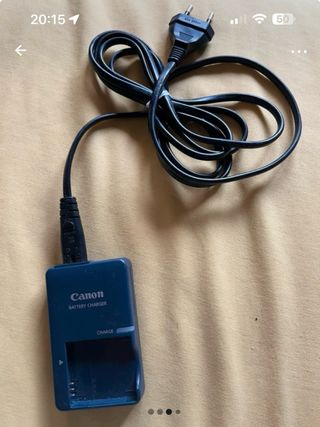 Cargador Batería Canon Cámara antiguo