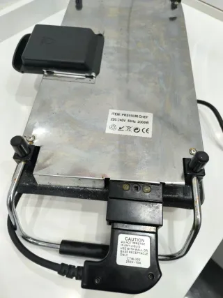 Plancha eléctrica para cocina