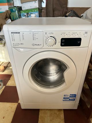 Lavadora Indesit 7kg Blanca