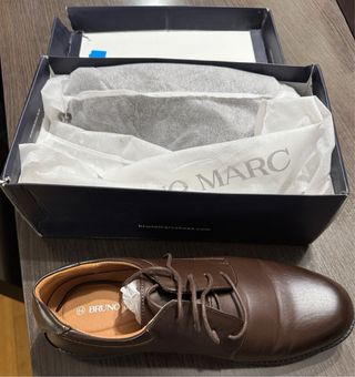 Zapatos Bruno Marc Marrones Talla 45