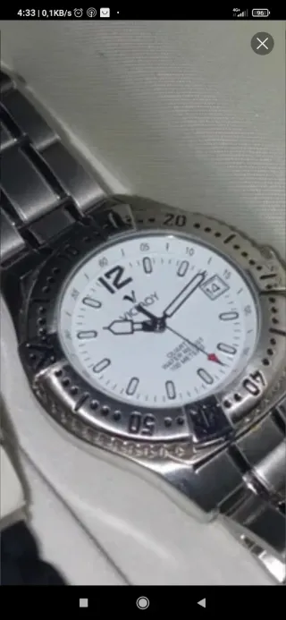 Reloj Viceroy Plata y Blanco